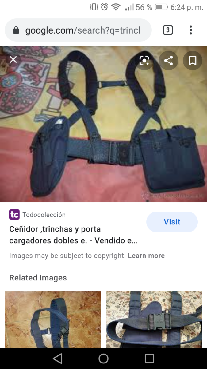 Trinchas Ejército del aire